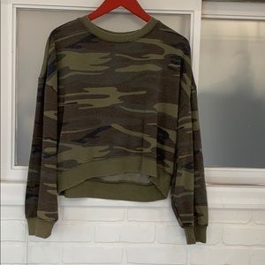 Relaxed fit CAMO sweatshirt